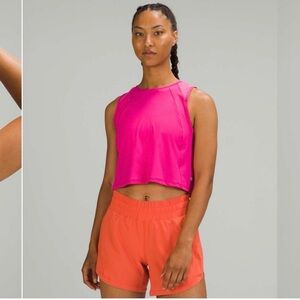 lululemon athletica sonic Pink Tank Top - sculpt size 8 NWOT